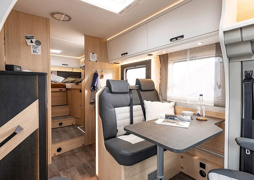 Binnenkant Sunlight Adventure - Bergland campers